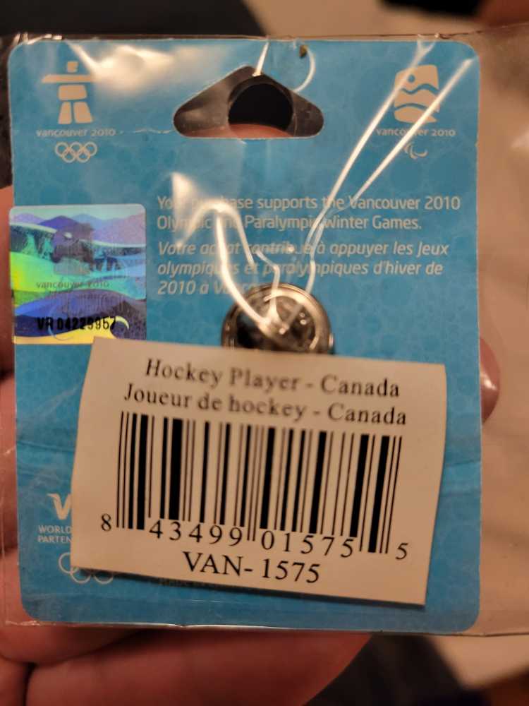 2010 Olympic Pin  pin collectible [Barcode 843499015755] - Main Image 2