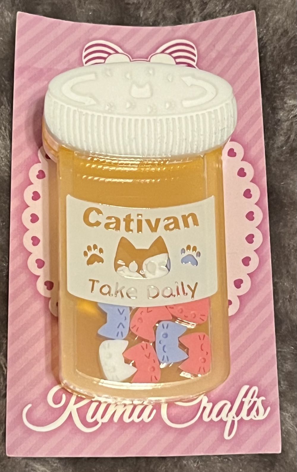 Kuma Crafts - Cativan - Brooch pin collectible - Main Image 4