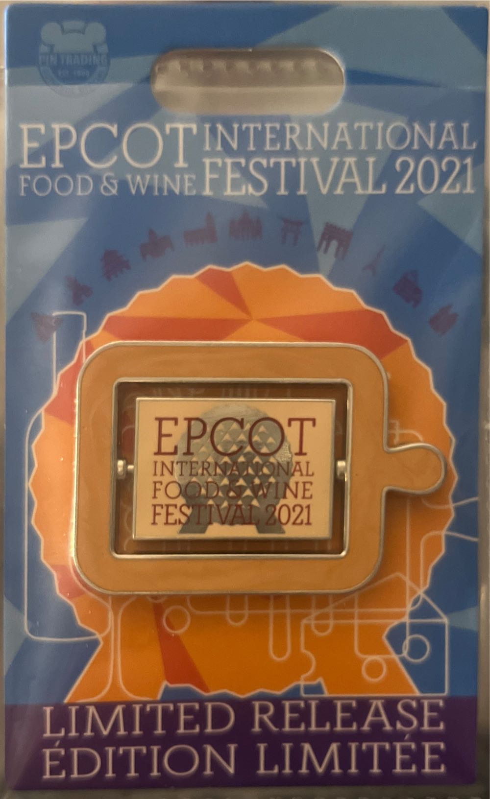 Epcot International Food & Wine Festival Epcot Food Disney Limited Release Limited Release  pin collectible [Barcode 475114910642] - Main Image 2