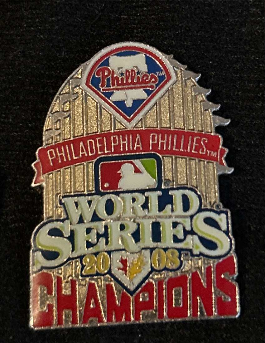 Phillies: 2008 World Series Champions - Commemerative Pin pin collectible - Main Image 1