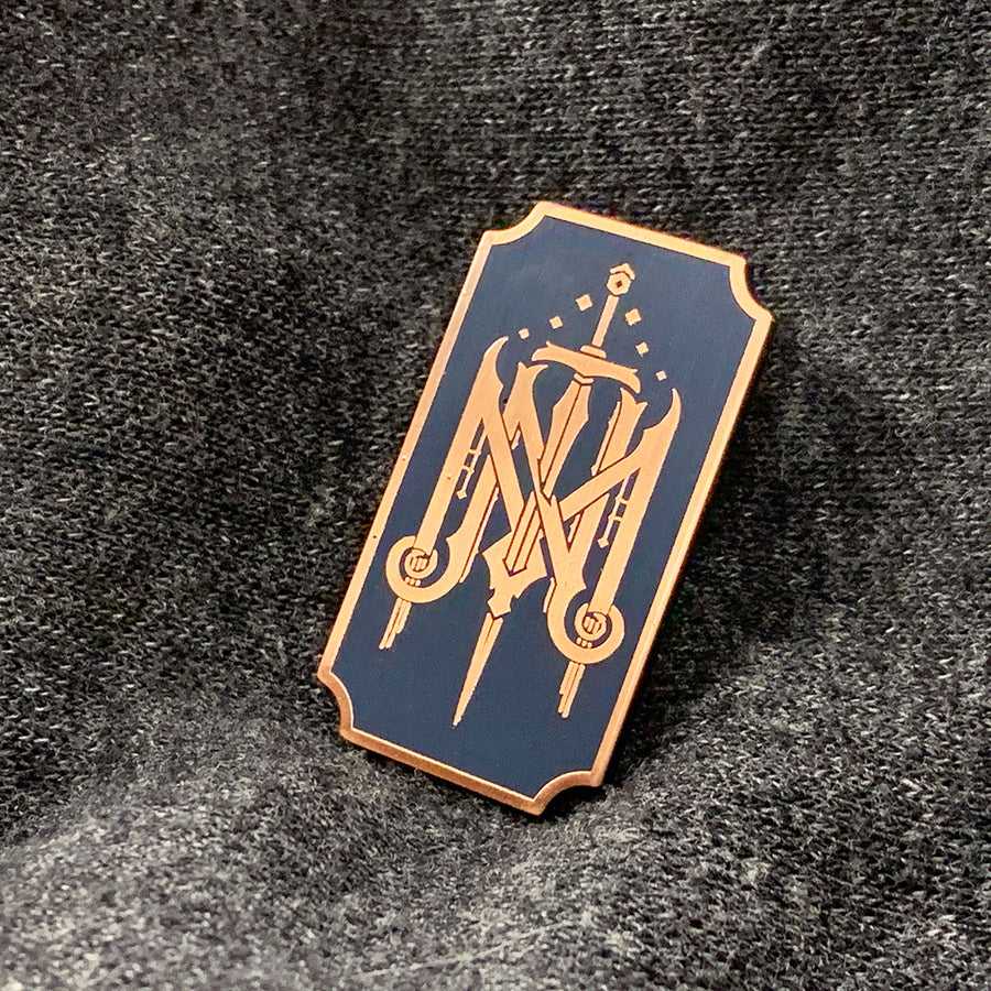 Mighty Nein Crest - Hard Enamel pin collectible - Main Image 2