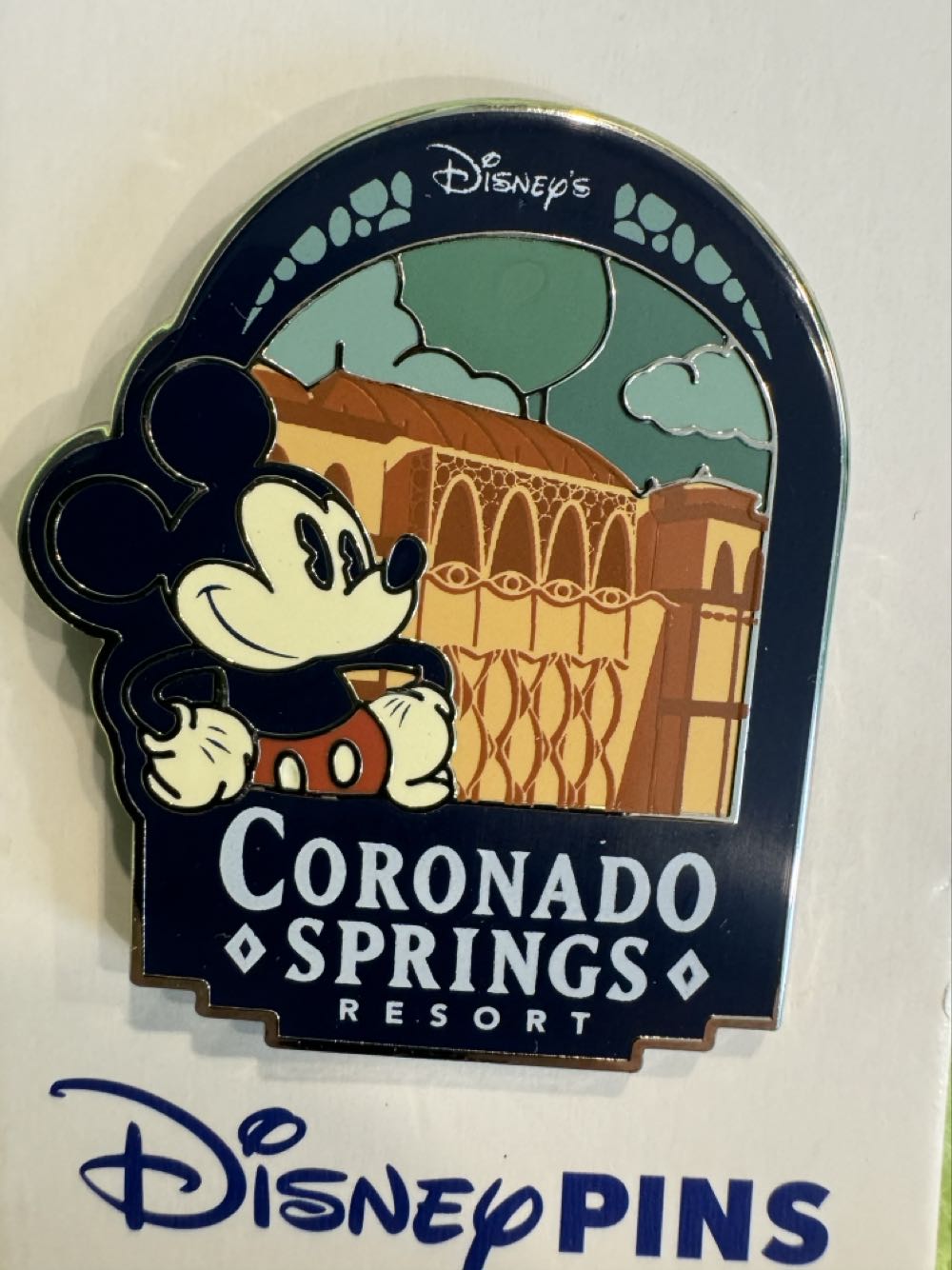 Resorts - Disney’s Coronado Springs Resort - Mickey Gran Destino Tower - Common pin collectible [Barcode 400944415722] - Main Image 3