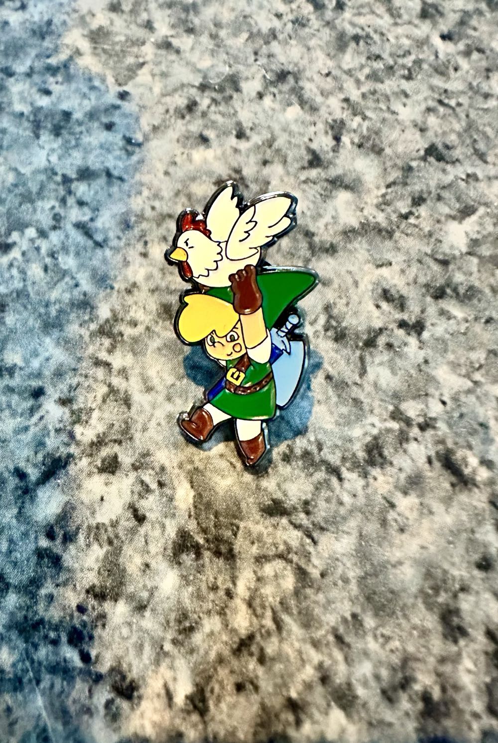 Link Flying Chicken  pin collectible - Main Image 1