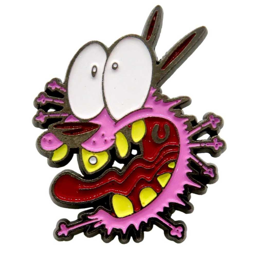 Courage the Cowardly Dog - Hard Enamel pin collectible [Barcode 757347482432] - Main Image 2