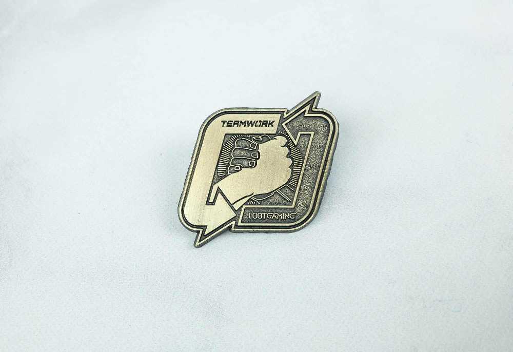 Team Up Pin - Hard Enamel pin collectible - Main Image 2