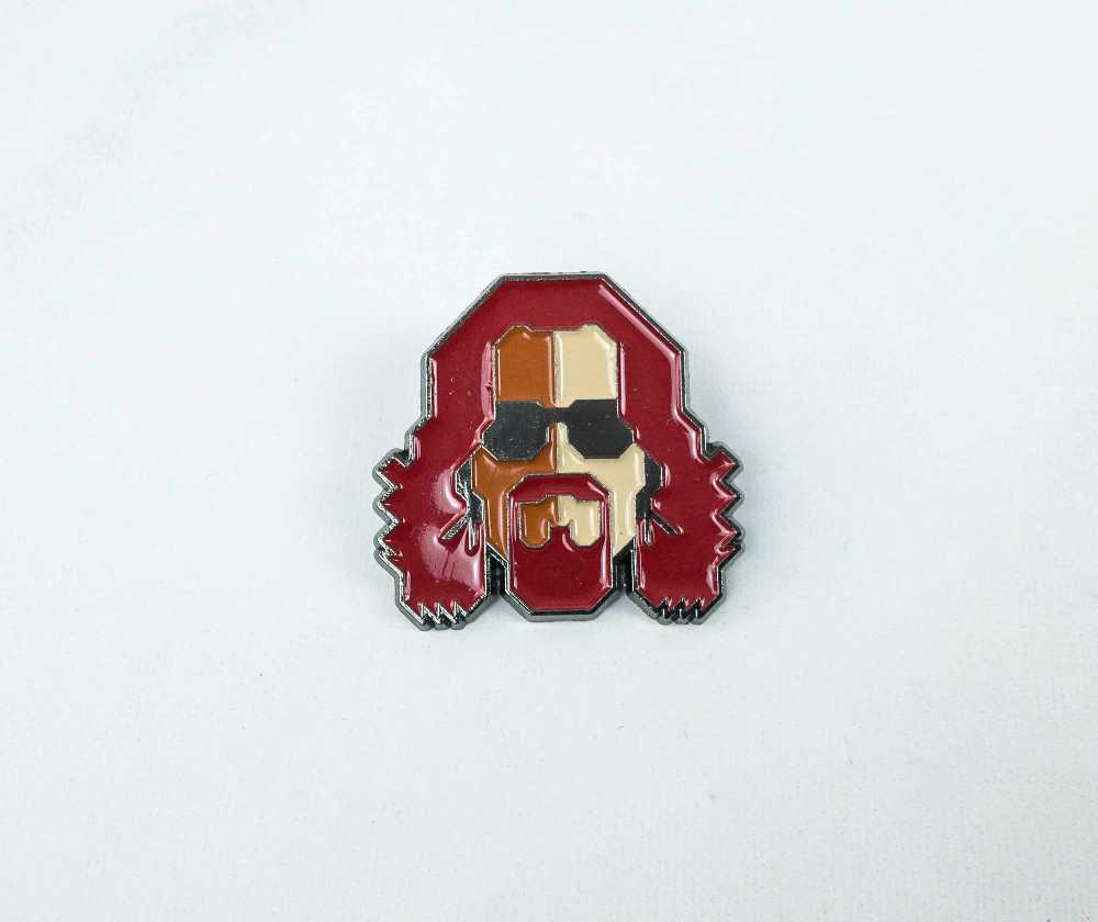 The Big Lebowski Pin - Hard Enamel pin collectible - Main Image 2