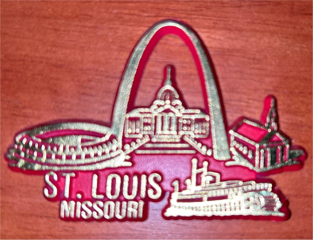 Destination: Saint Louis, MO  pin collectible - Main Image 2