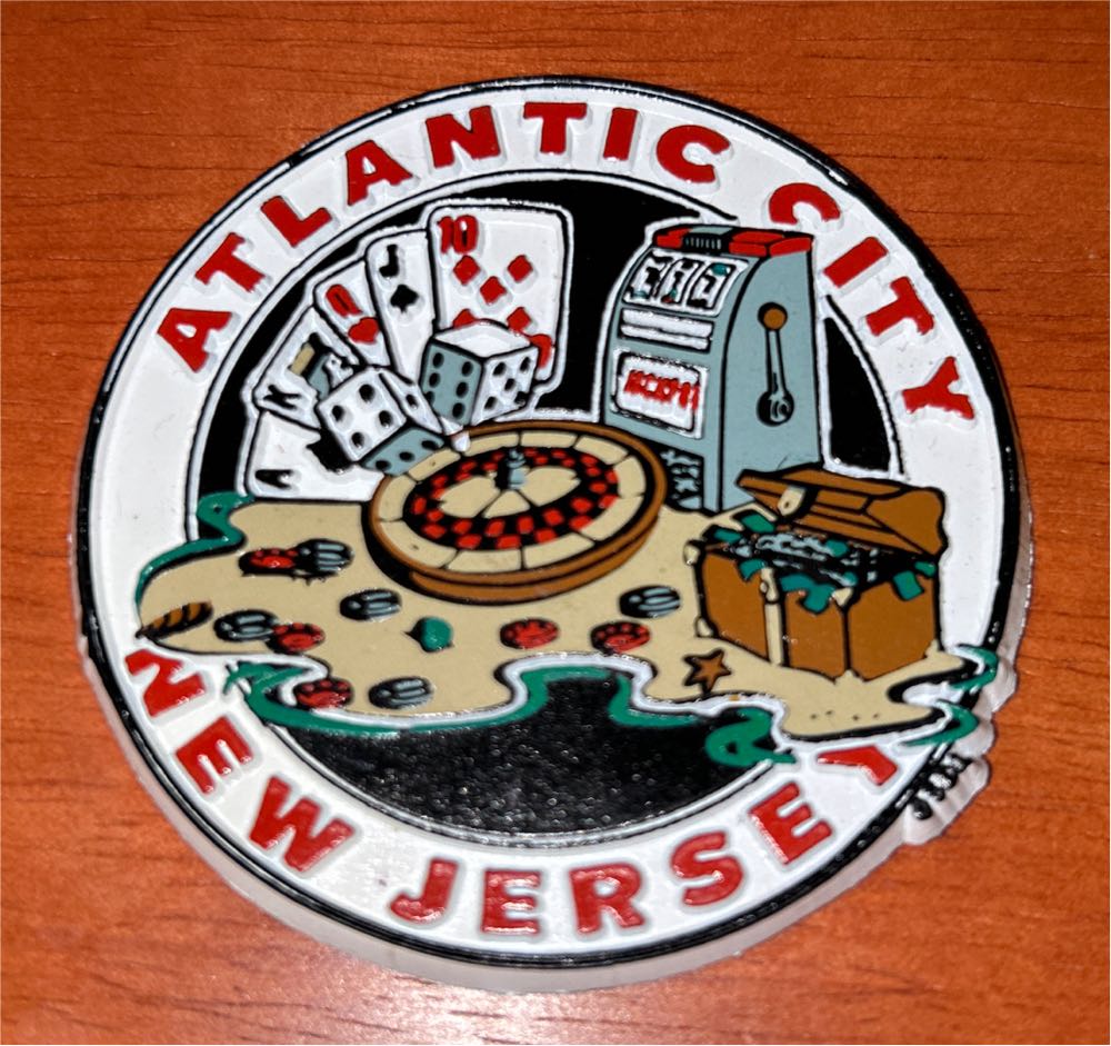 Destination: Atlantic City, NJ  pin collectible - Main Image 2