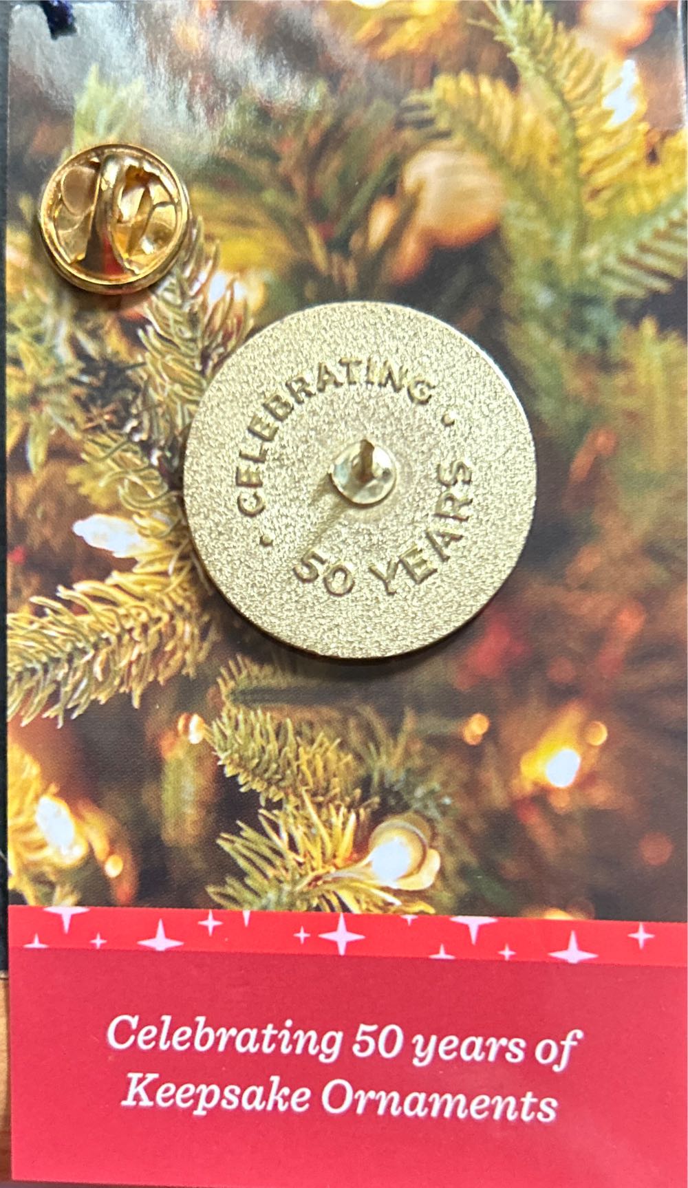 HKO: Celebrating 50yrs. - Commemerative Pin pin collectible - Main Image 2