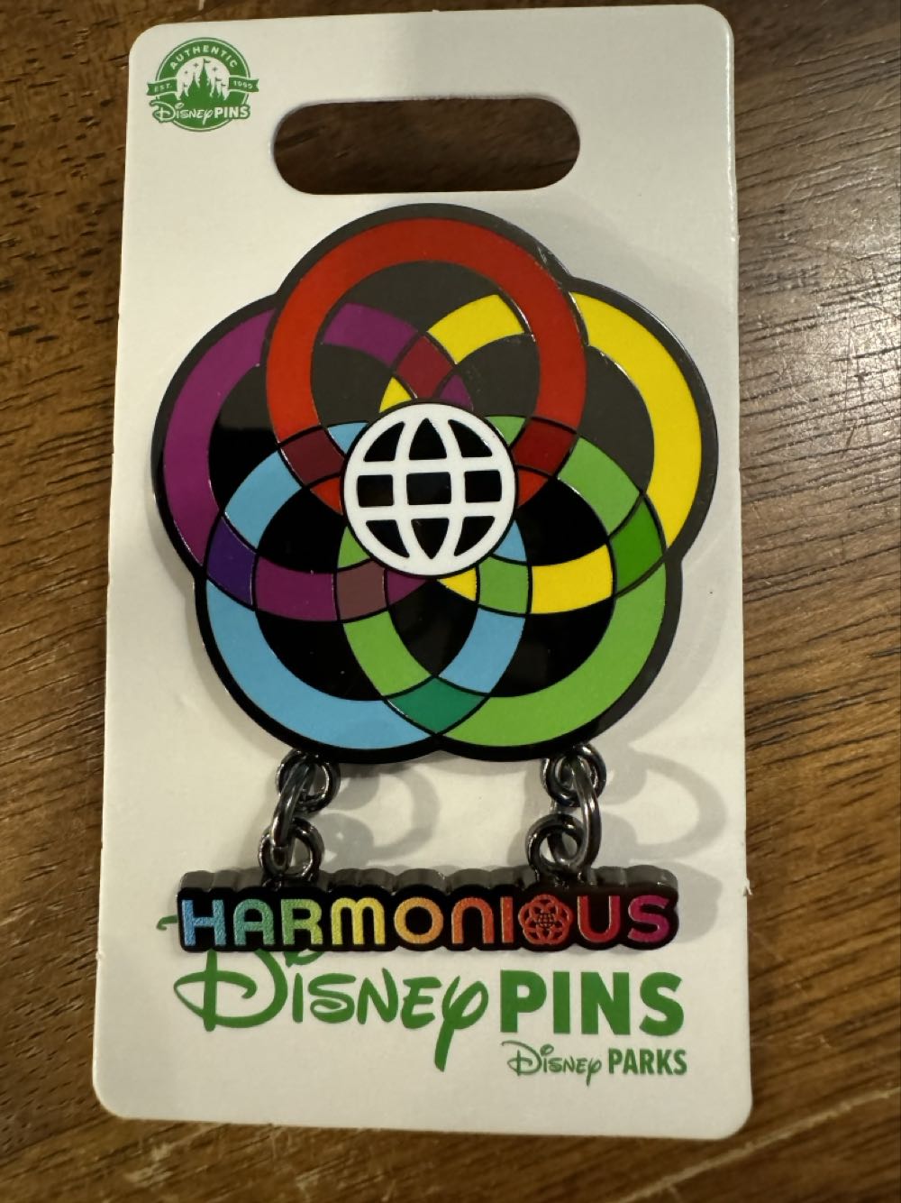 EPCOT Harmonious Dangle - Open Edition pin collectible [Barcode 400954170031] - Main Image 2