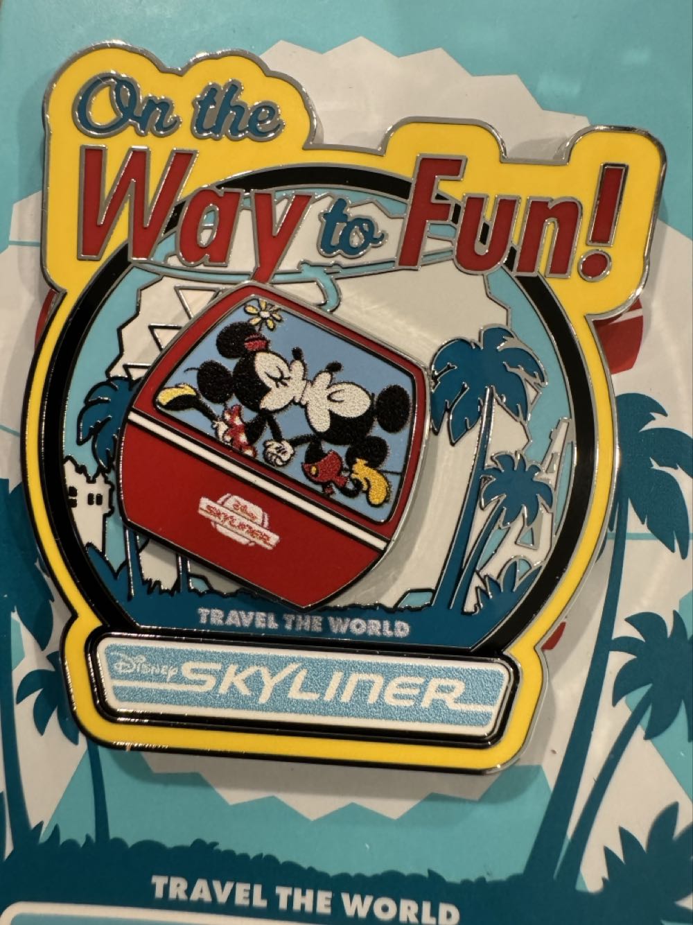 Skyliner, On The Way To Fun, Mickey Minnie - Disney Trading Pin pin collectible [Barcode 400951117817] - Main Image 2