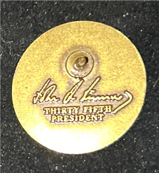 Destination: Boston, MA, JFK Library & Museum - Lapel Pin pin collectible - Main Image 2