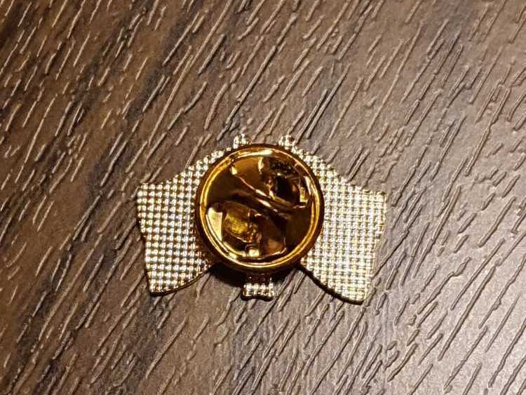 Qatari & American Flags Pin - Hard Enamel pin collectible - Main Image 2