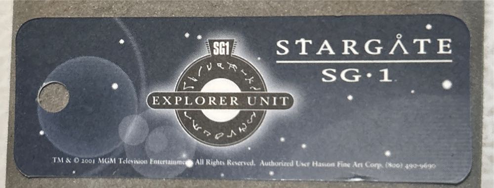Stargate SG-1 Explorer Unit  pin collectible - Main Image 3