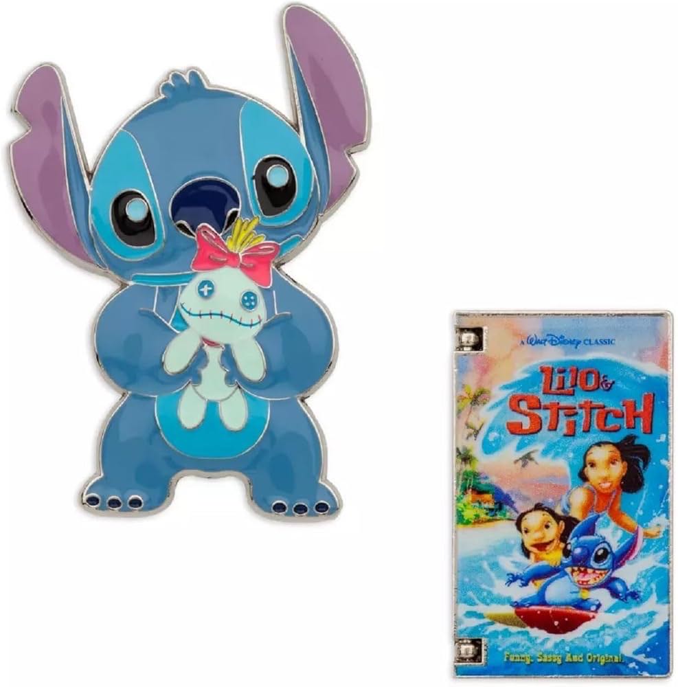 Disney VHS - Lilo & Stitch  pin collectible [Barcode 465052730242] - Main Image 2