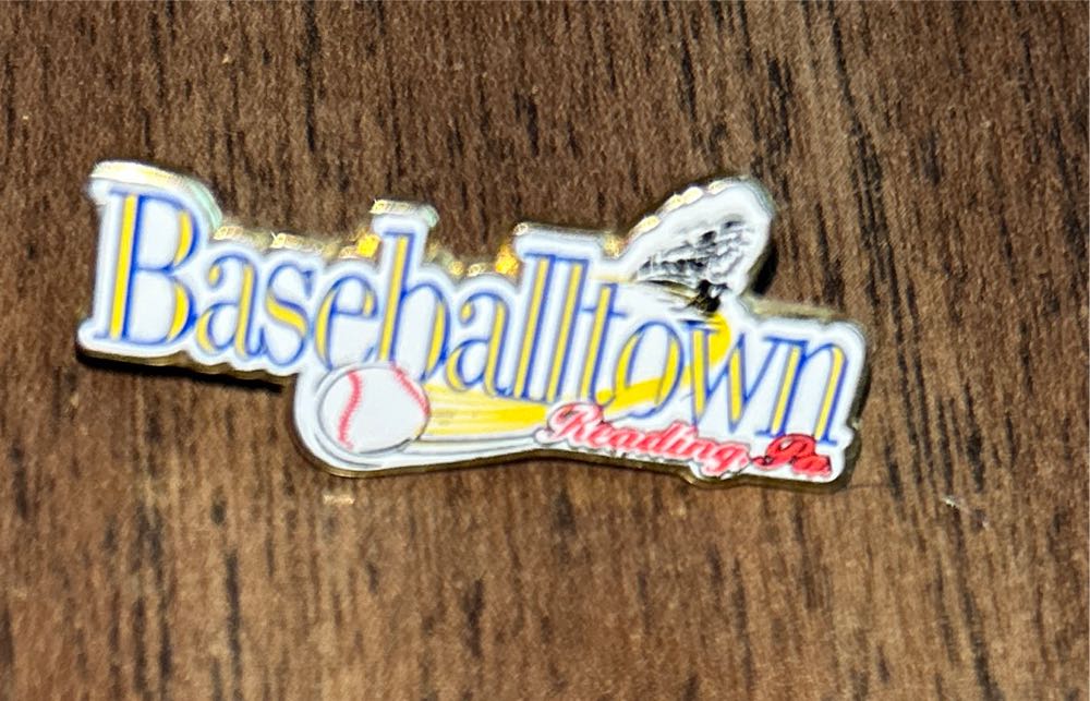 Destination: Baseball Town, Reading, PA - Lapel Pin pin collectible - Main Image 3