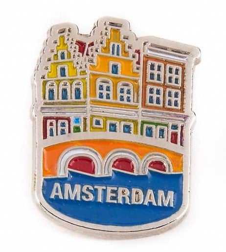 Canals of Amsterdam Pin - Hard Enamel pin collectible [Barcode 8717683155119] - Main Image 2