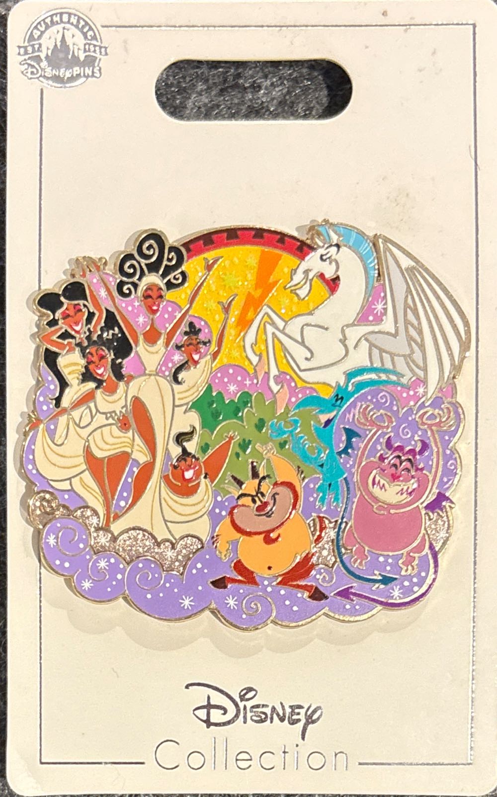 New Disney Parks Cutie Hercules Pin Pegasus - Disney Pin pin collectible [Barcode 400948865394] - Main Image 3