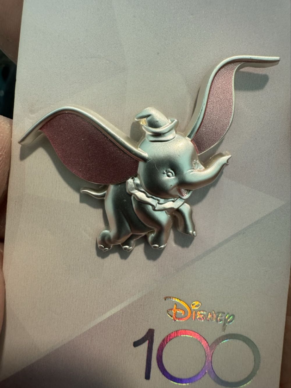 Disney  100 Years Of Wonder Dumbo  pin collectible [Barcode 400953868793] - Main Image 2