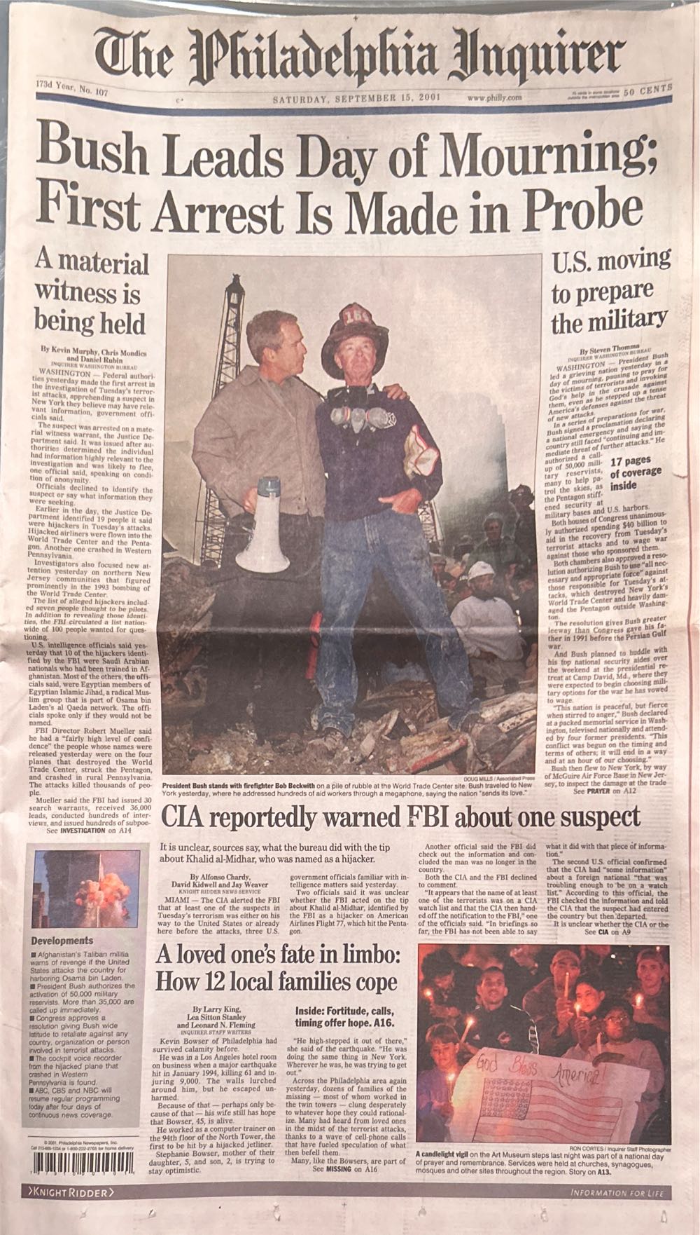 9*11*21 We Will Never Forget  pin collectible - Main Image 4