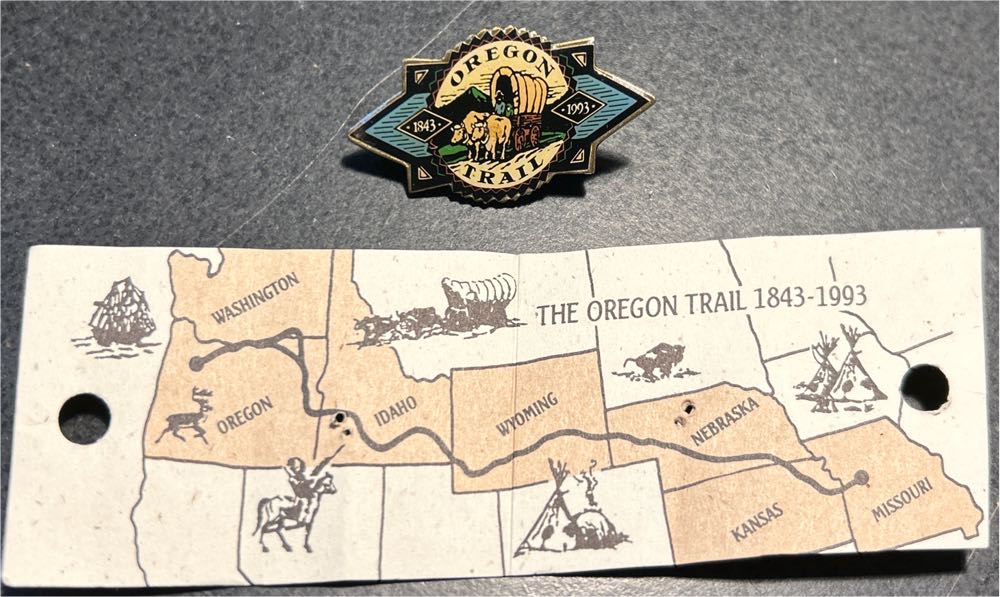 Oregon Trail - Commemerative Pin pin collectible - Main Image 2