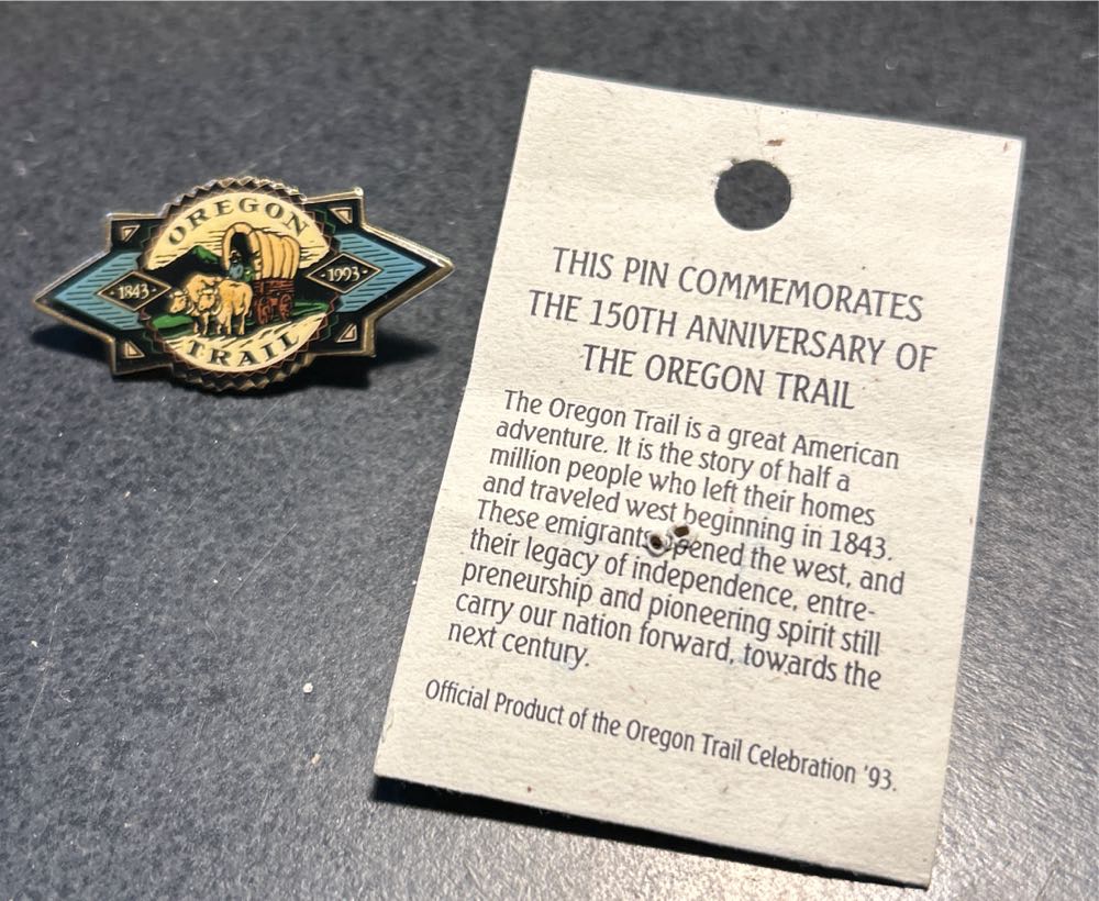 Oregon Trail - Commemerative Pin pin collectible - Main Image 3