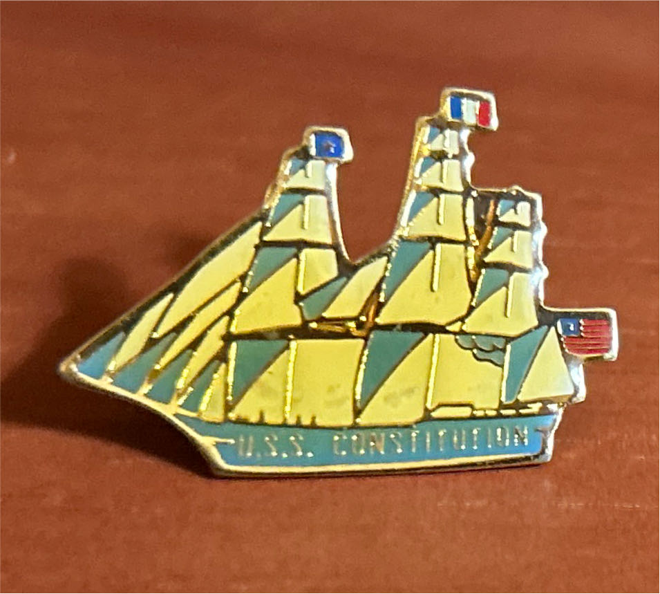 U.S.S. Constitution  pin collectible - Main Image 2