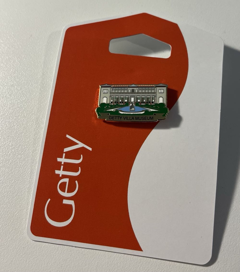 Getty Villa Museum  pin collectible - Main Image 2