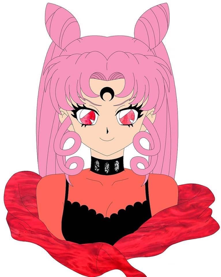 The Dark Haired Maiden - Wicked Lady Sailor Moon  - Brooch pin collectible - Main Image 4