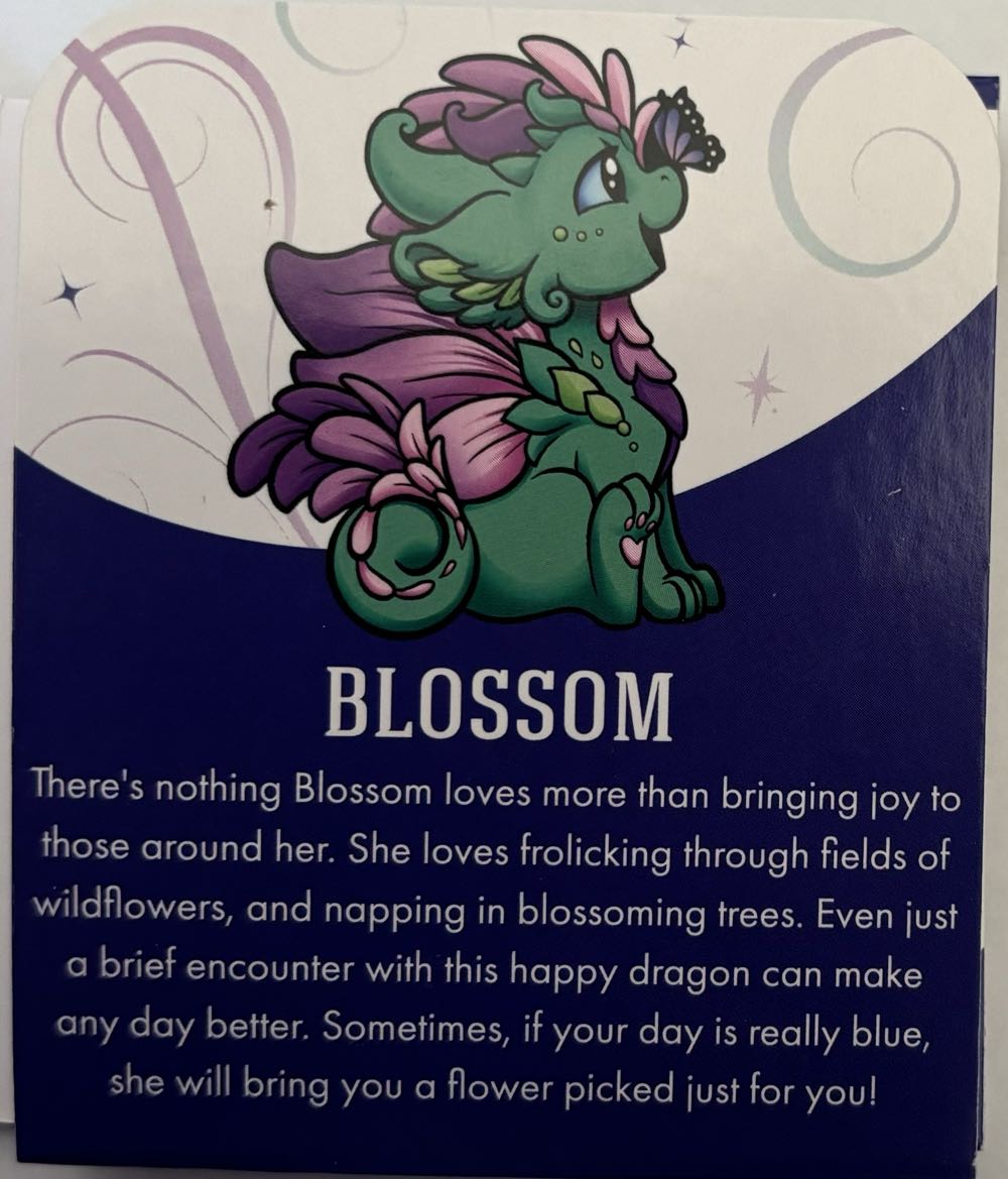 D&B Blossom The Spring Dragon - Enamel Pin pin collectible [Barcode 810002711589] - Main Image 3