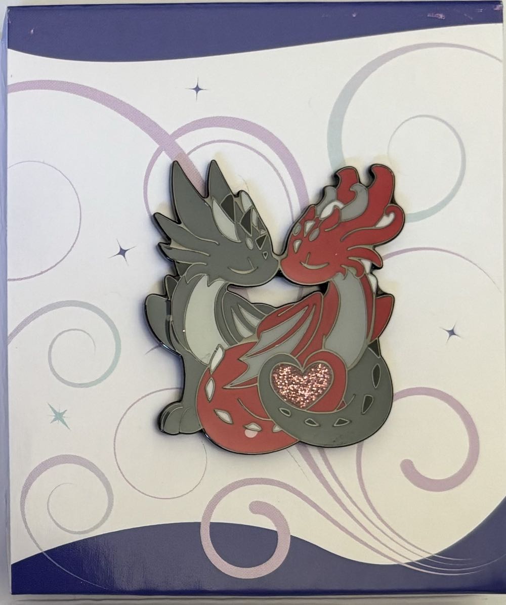 D&B Heartails Obsidian - Enamel Pin pin collectible [Barcode 810002711602] - Main Image 4