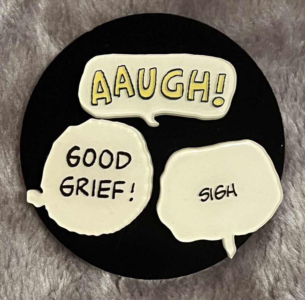 Erstwilder - Good Grief! Speech Bubble Set - Brooch pin collectible - Main Image 2