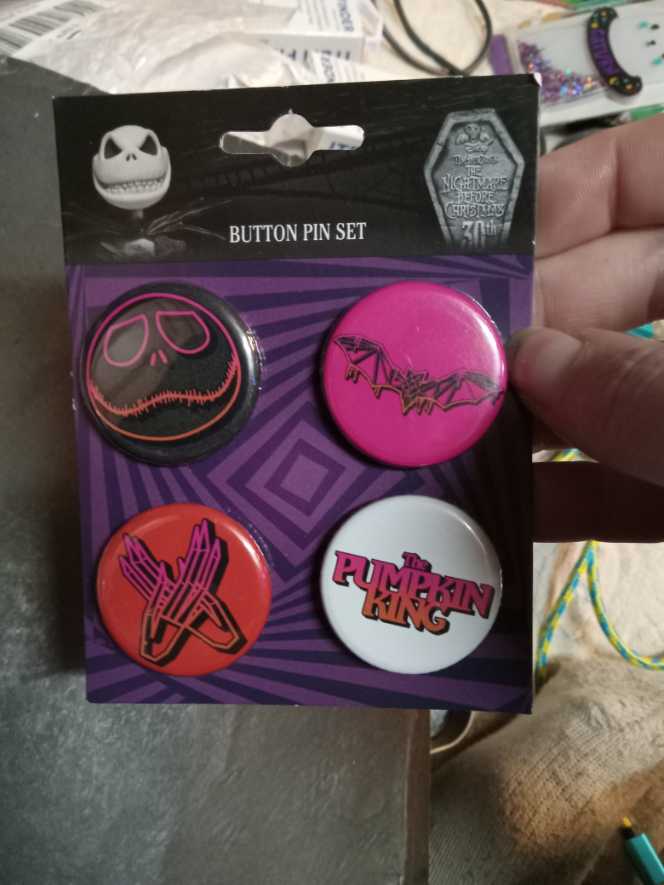 Nightmare Before Christmas 30th Anniversary   pin collectible - Main Image 3