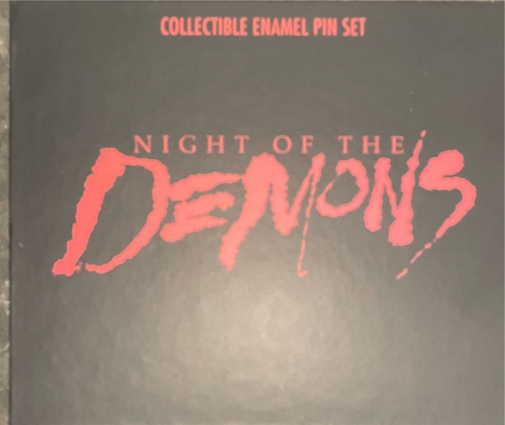 Night of the Demons Collectible Enamel Pin Set Dhout Factory - Enamel pin collectible - Main Image 2