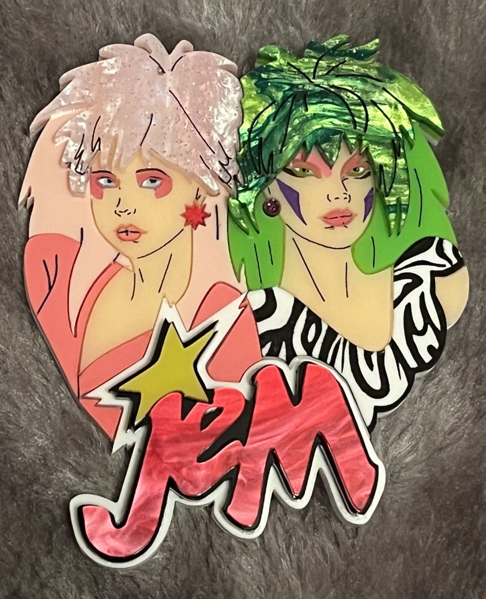 Acrylic Addict - Welcome to the Stage! (Jem) - Brooch pin collectible - Main Image 2
