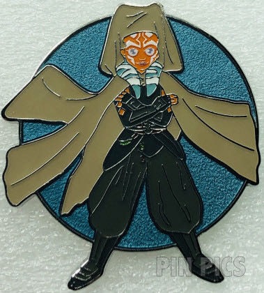 Ahsoka Tano - Jedi - Clone Wars - Star Wars - Mandalorian pin collectible - Main Image 1
