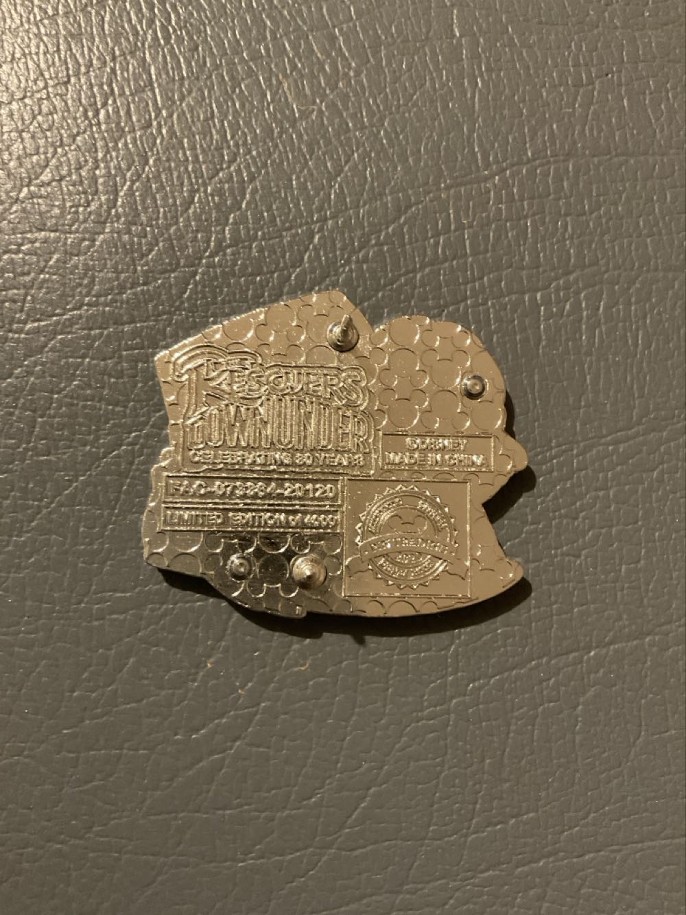 Rescuers Down Under - 30th Anniversary 2020 - Ltd Edition 4000  pin collectible - Main Image 2