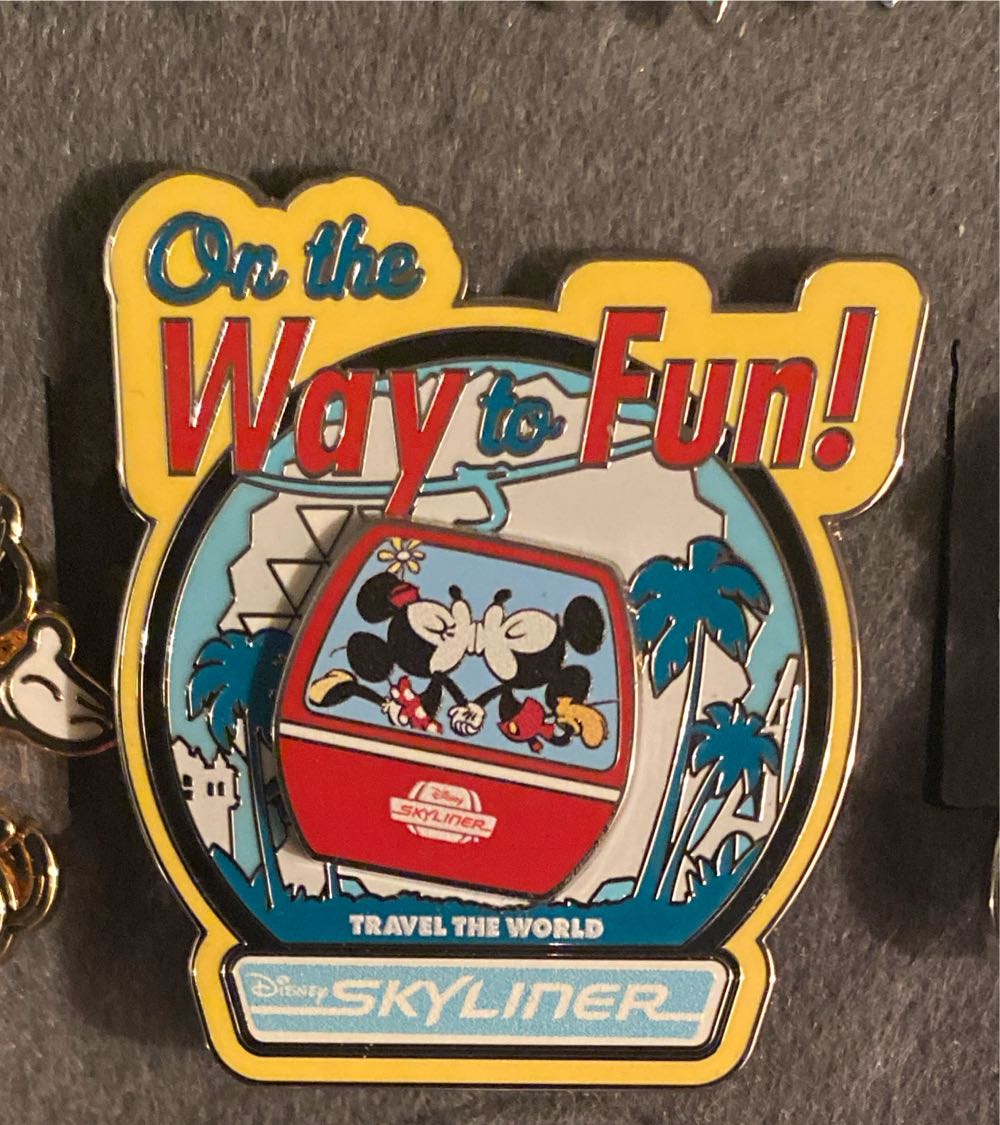 Pop Skyliner On The Way To Fun  pin collectible - Main Image 1