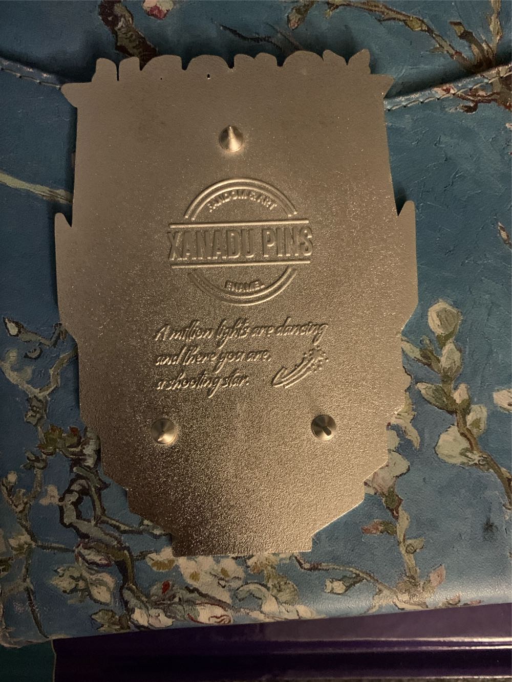 Xanadu - Enamel With Silver Metal Finish pin collectible - Main Image 2