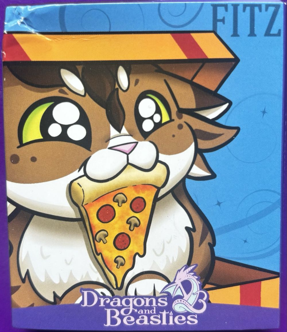 D&B Fitz Pizza Dracaton - Enamel Pin pin collectible [Barcode 810002711787] - Main Image 2