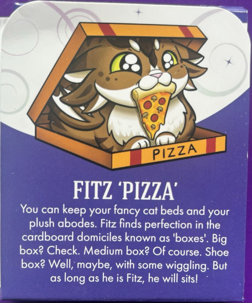 D&B Fitz Pizza Dracaton - Enamel Pin pin collectible [Barcode 810002711787] - Main Image 3