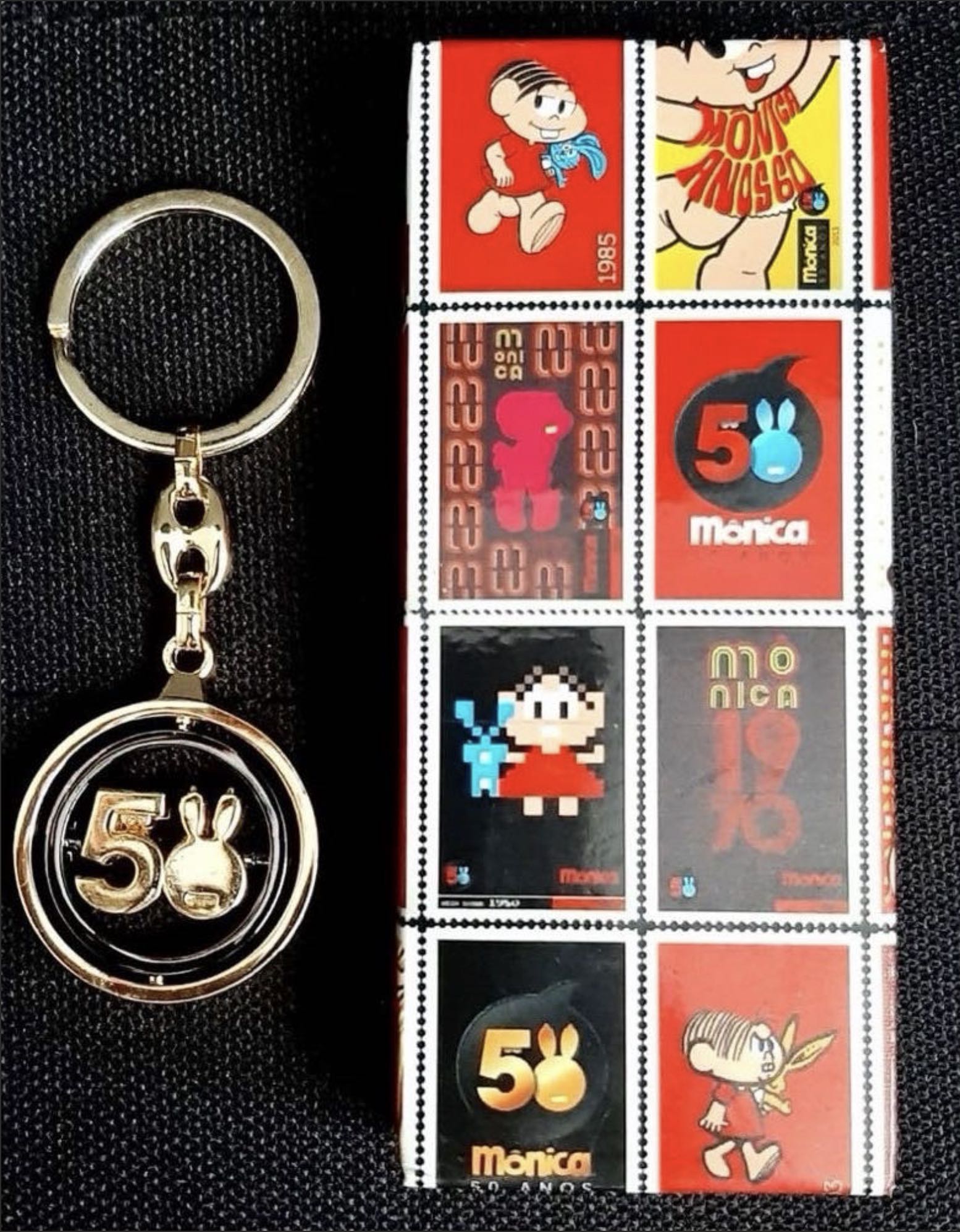 Mônica - 50 Anos - Chaveiro pin collectible [Barcode 4823121130069] - Main Image 2