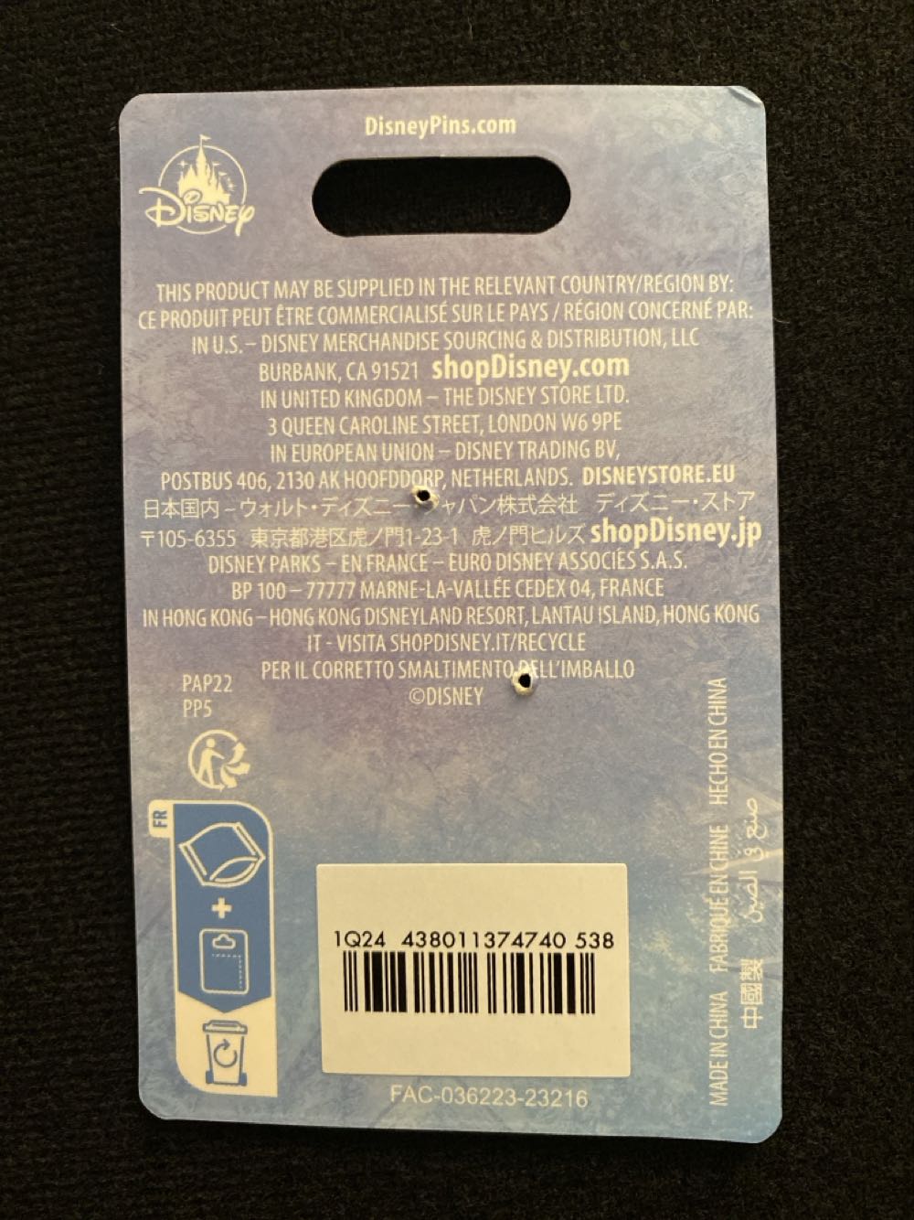 Frozen 10 Anniversary LE - Limited Edition 2000 pin collectible - Main Image 4