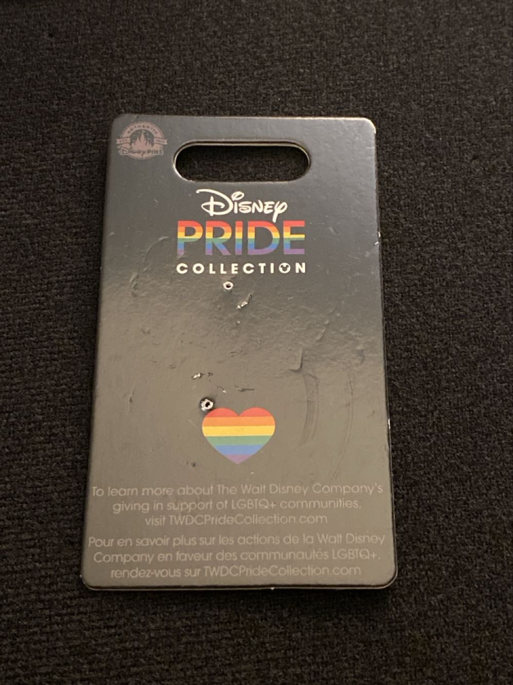 Pride Mickey Holding Flag OE  pin collectible - Main Image 3