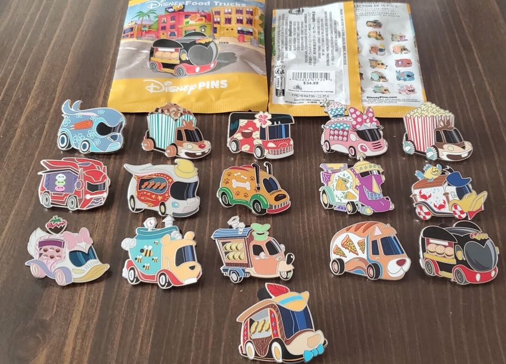 Food Truck Mystery Set  pin collectible - Main Image 4