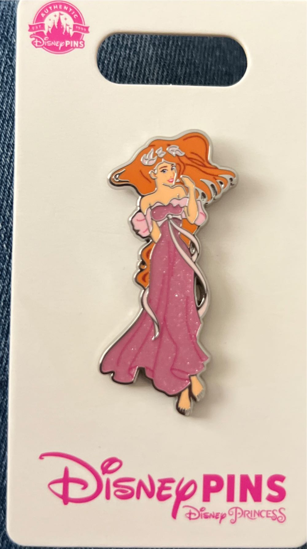 Disney Pin Glittery Lines Princess Giselle Enchanted  pin collectible [Barcode 400959567478] - Main Image 2