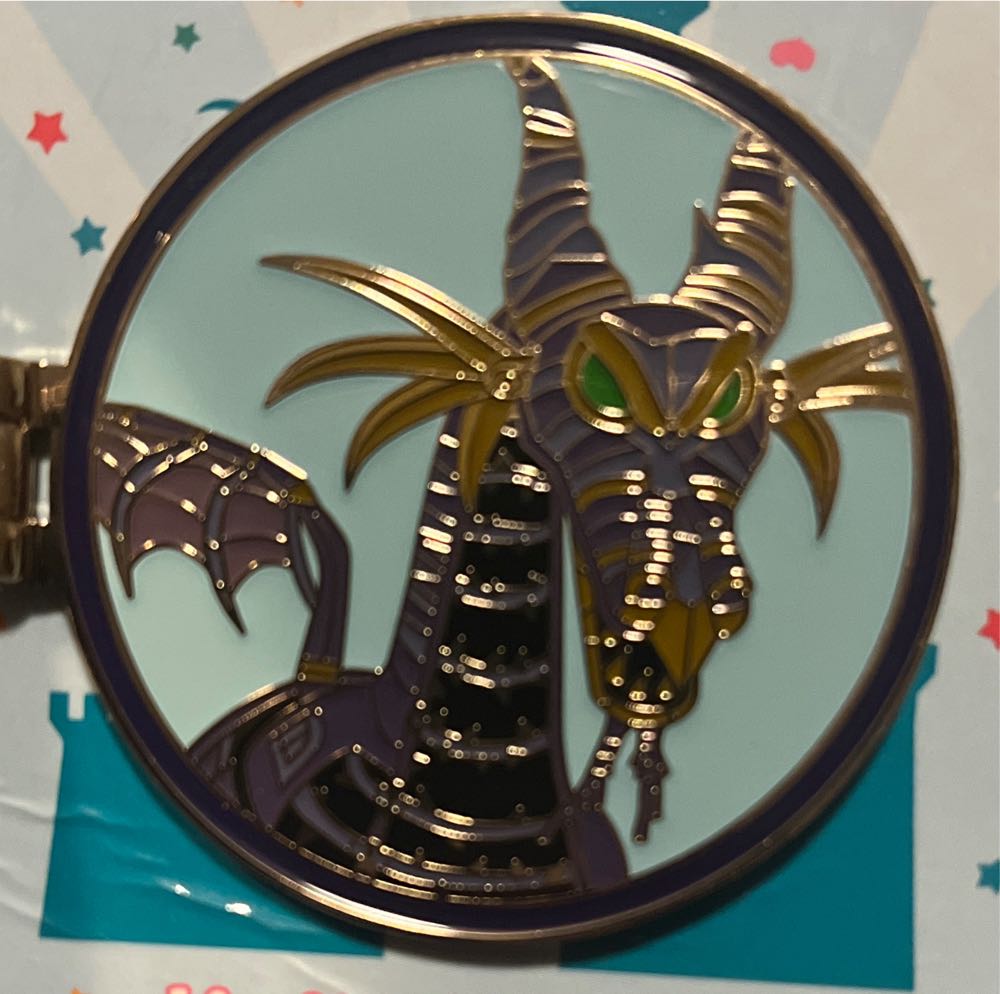 Maleficent as A Dragon Characters on Parade  pin collectible [Barcode 400951069079] - Main Image 2