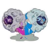 Dented Diva - Glitzy Grape Dangle Earrings