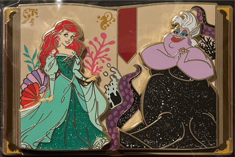 Disney Princess Glitter Embellishment Pin Series Merida Pin New Oe Pin