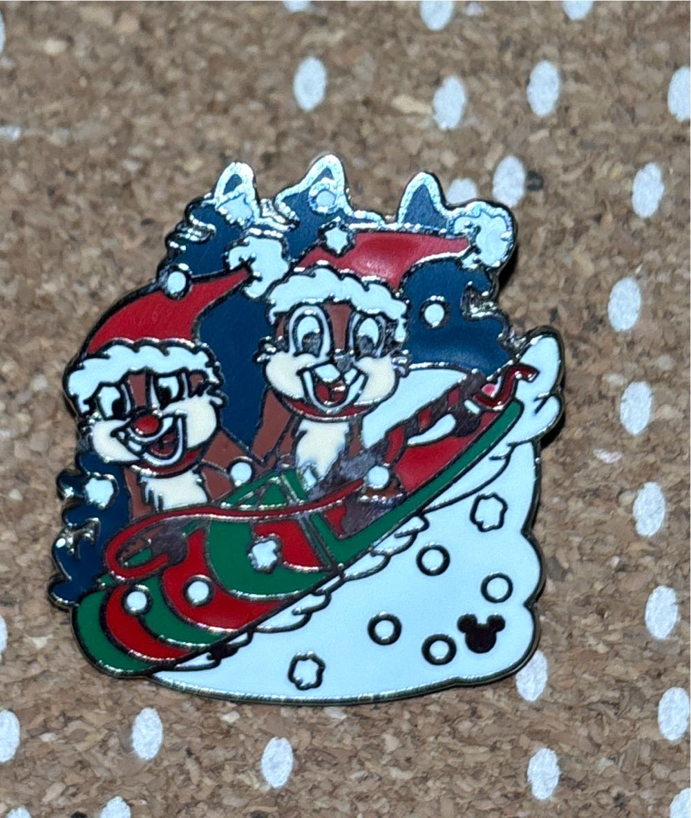 French Flag Mickey Silhouette Pin